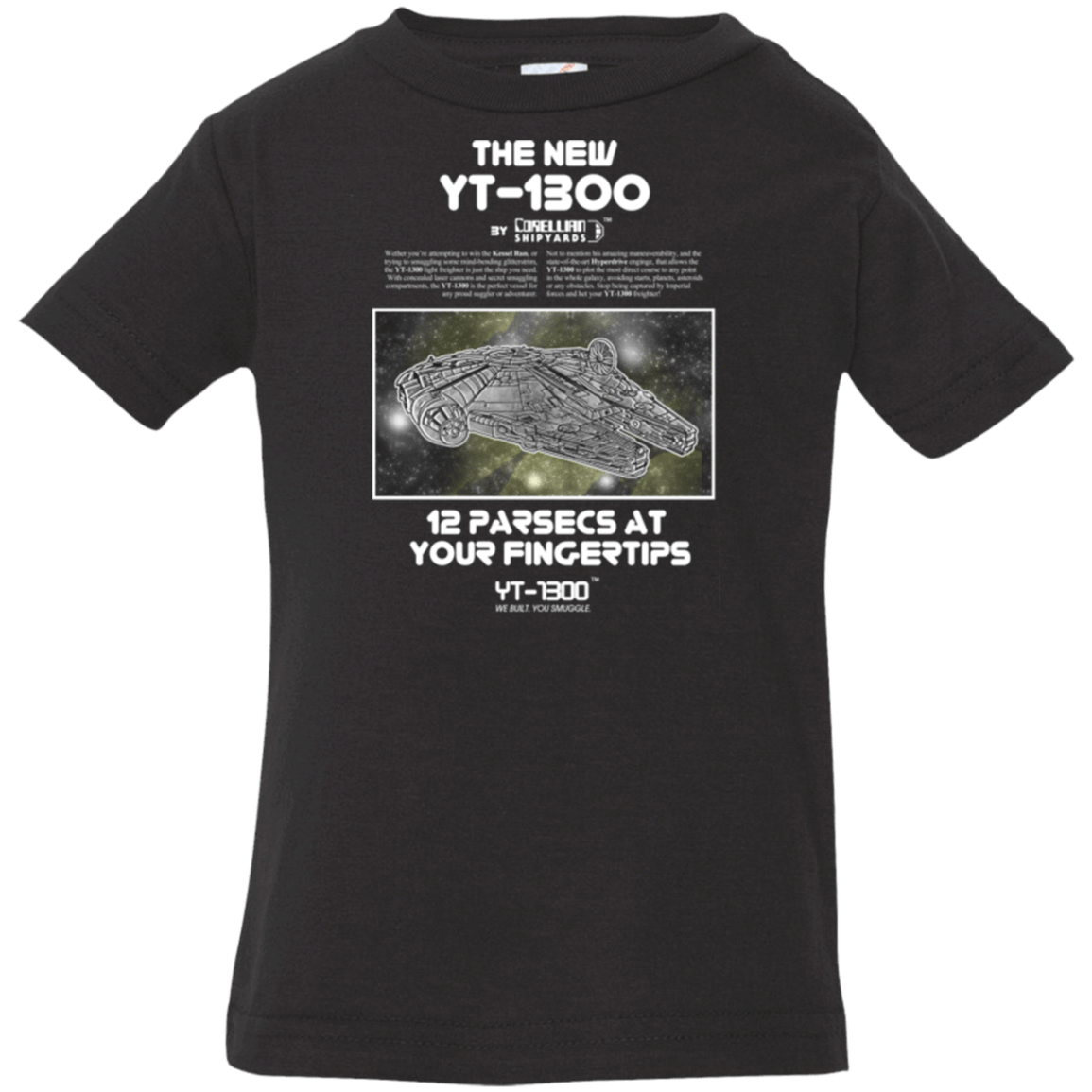 T-Shirts Black / 6 Months Falcon YT-3000 Infant Premium T-Shirt