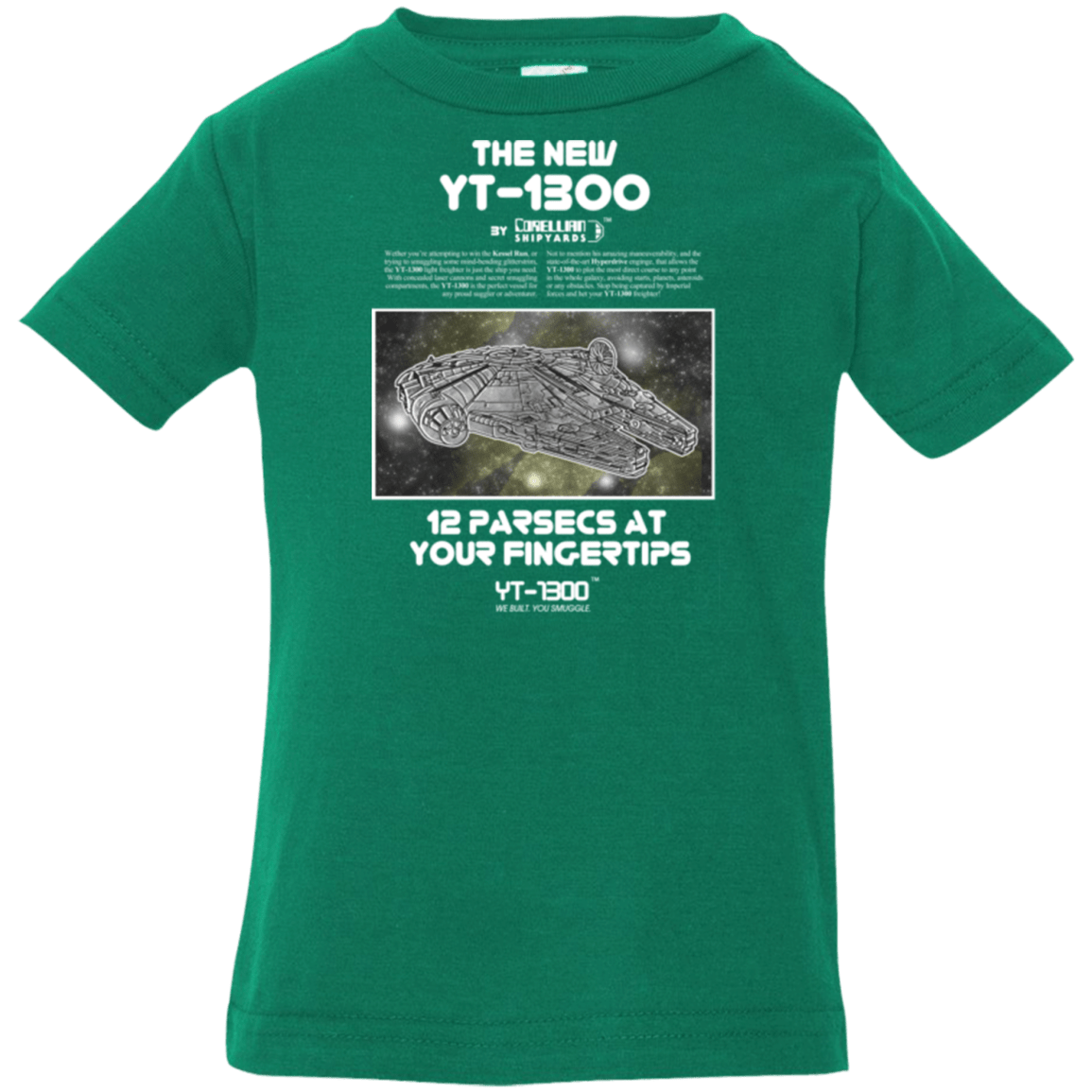 T-Shirts Kelly / 6 Months Falcon YT-3000 Infant Premium T-Shirt