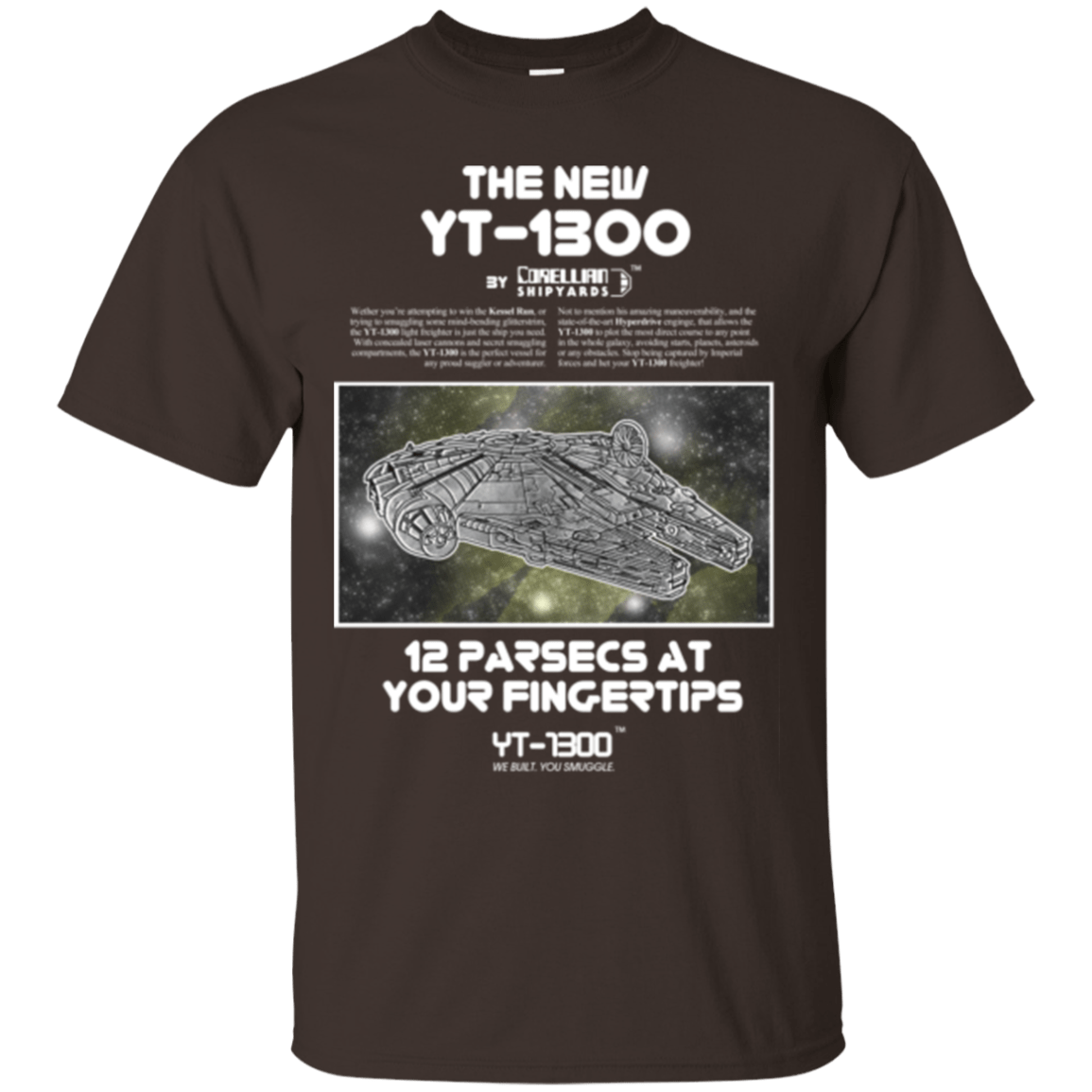 T-Shirts Dark Chocolate / Small Falcon YT-3000 T-Shirt