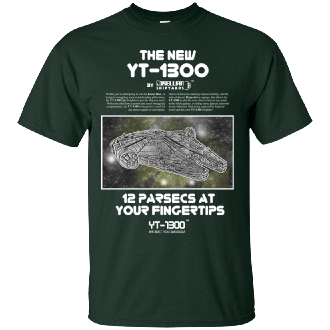 T-Shirts Forest Green / Small Falcon YT-3000 T-Shirt