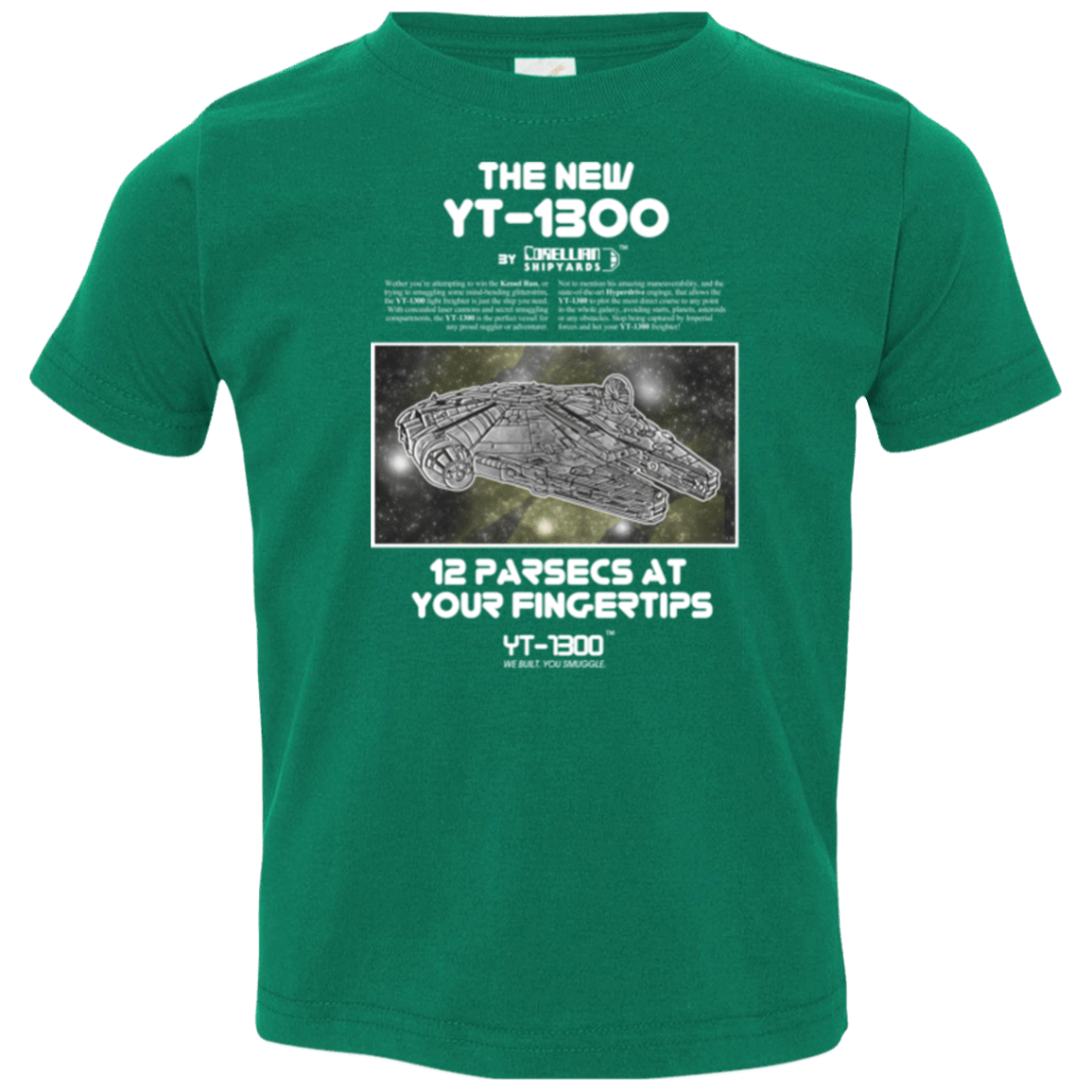 T-Shirts Kelly / 2T Falcon YT-3000 Toddler Premium T-Shirt