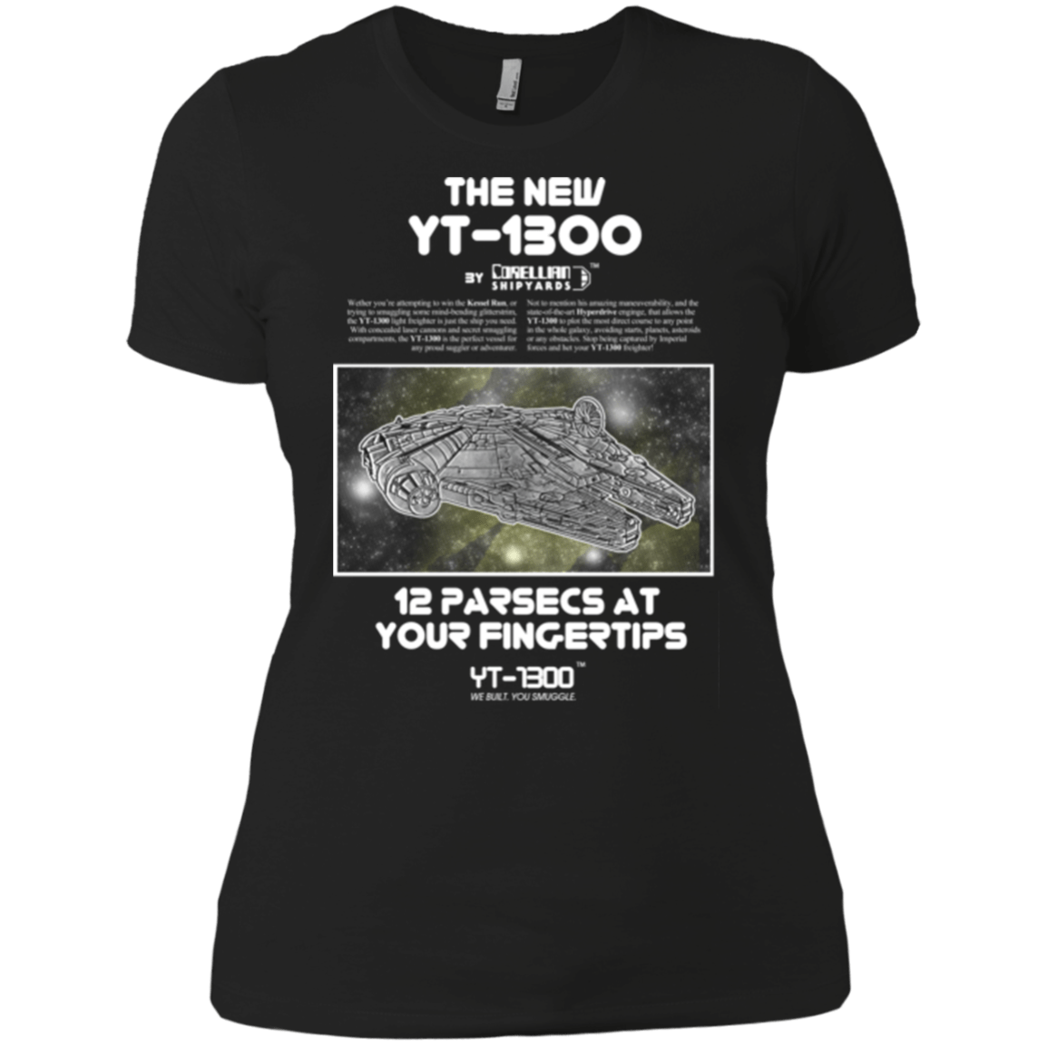 T-Shirts Black / X-Small Falcon YT-3000 Women's Premium T-Shirt