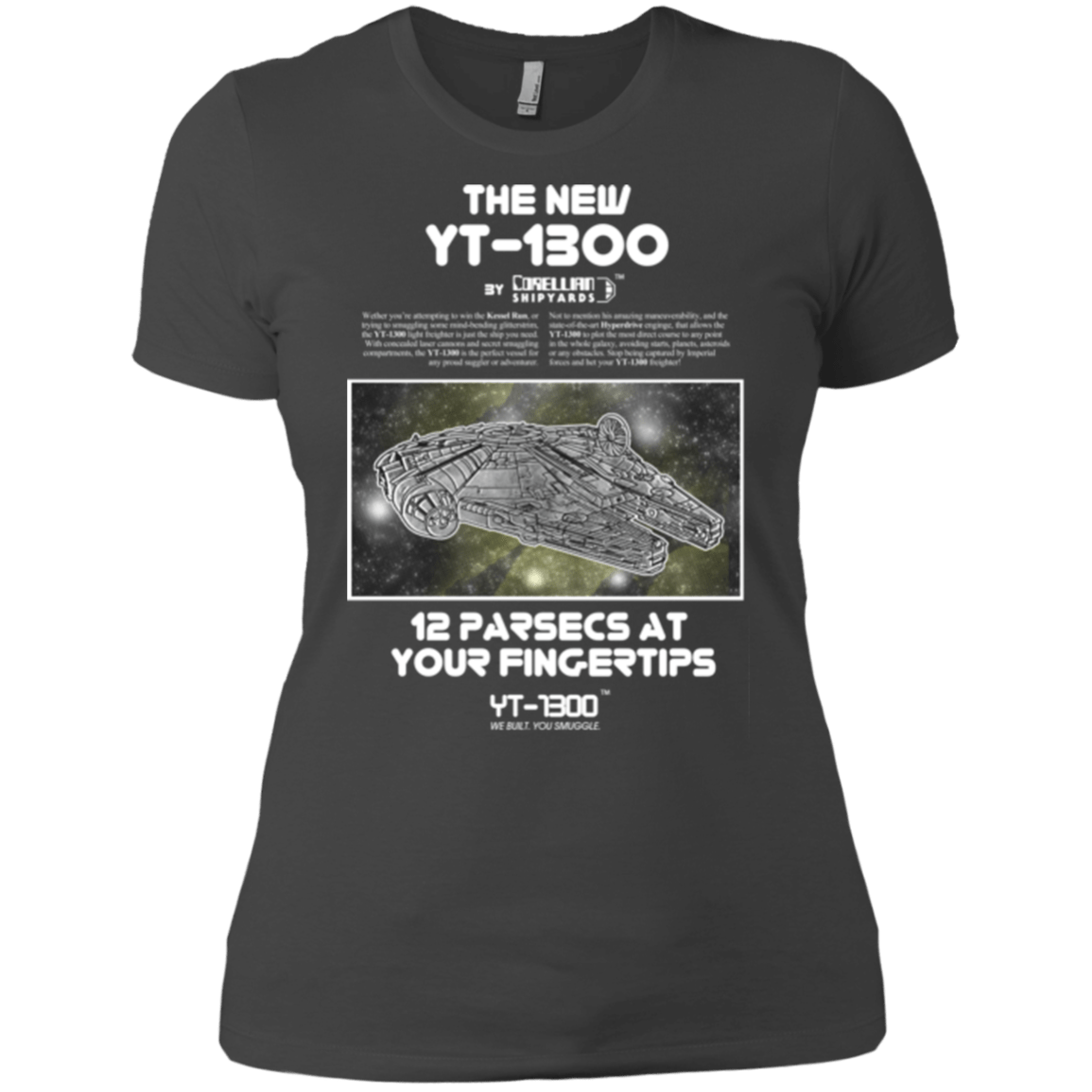 T-Shirts Heavy Metal / X-Small Falcon YT-3000 Women's Premium T-Shirt