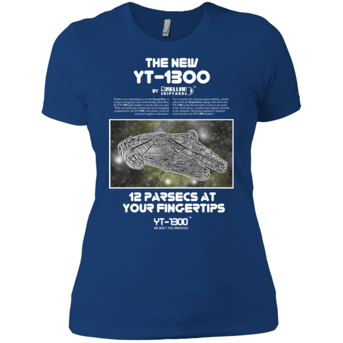 T-Shirts Royal / X-Small Falcon YT-3000 Women's Premium T-Shirt