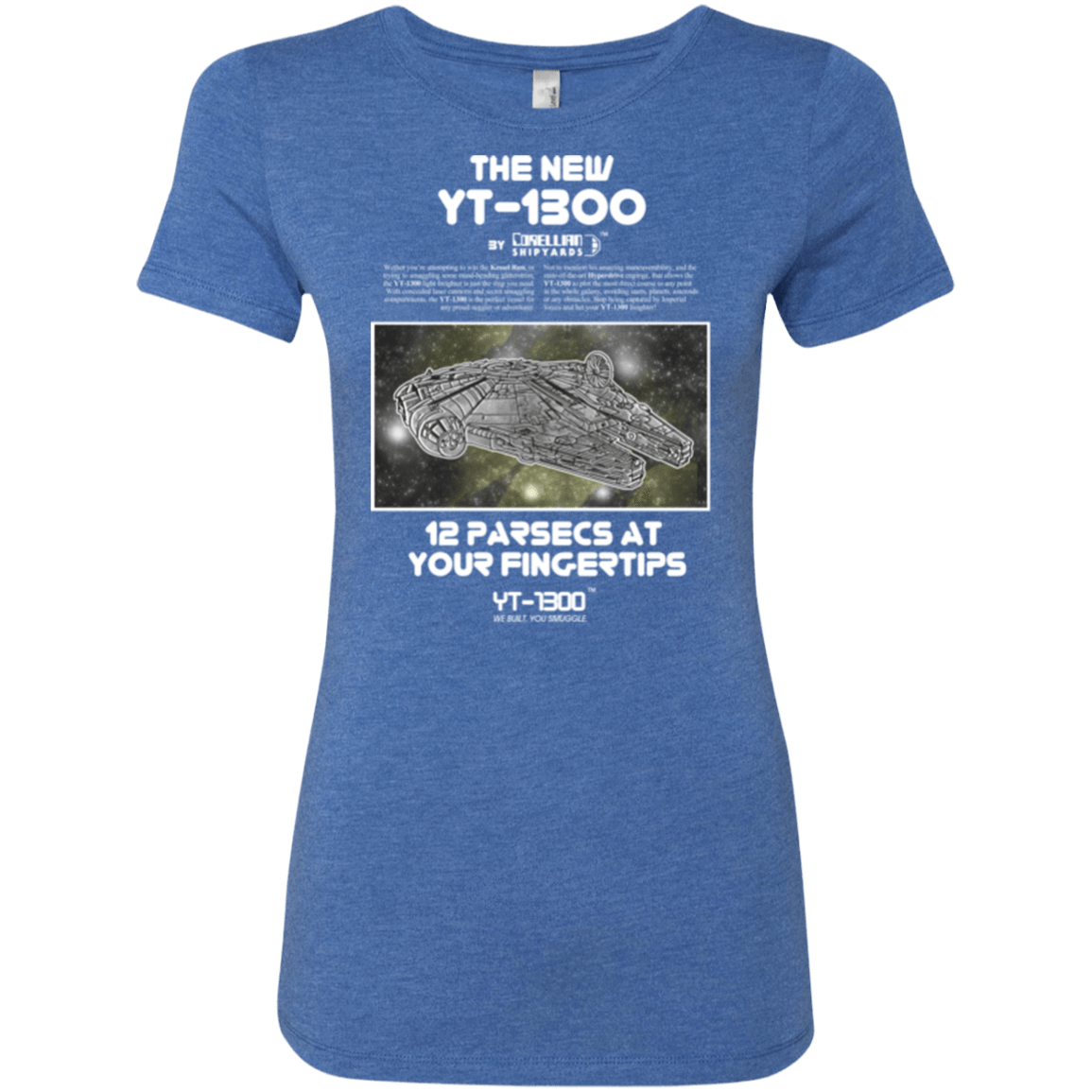 T-Shirts Vintage Royal / Small Falcon YT-3000 Women's Triblend T-Shirt