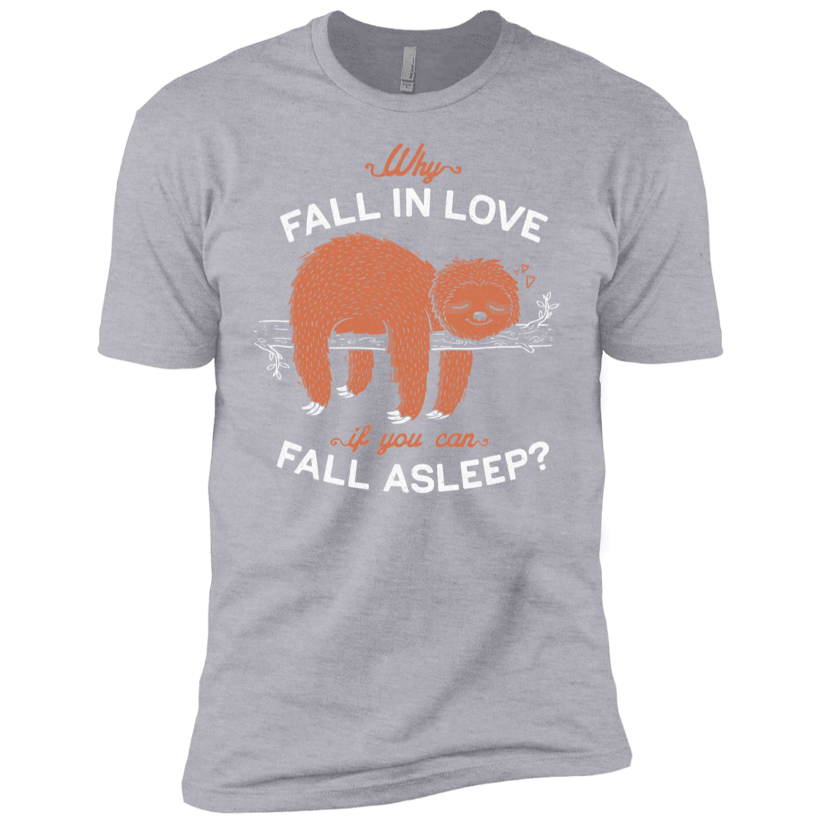 T-Shirts Heather Grey / YXS Fall Asleep Boys Premium T-Shirt
