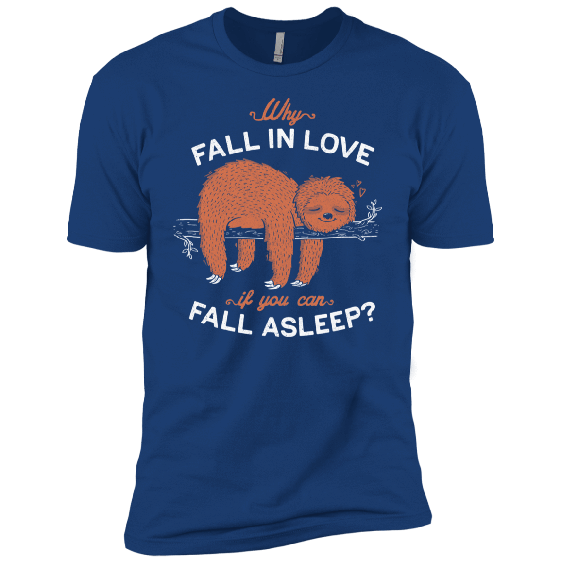 T-Shirts Royal / YXS Fall Asleep Boys Premium T-Shirt