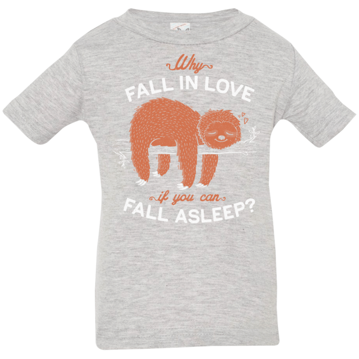 T-Shirts Heather Grey / 6 Months Fall Asleep Infant Premium T-Shirt