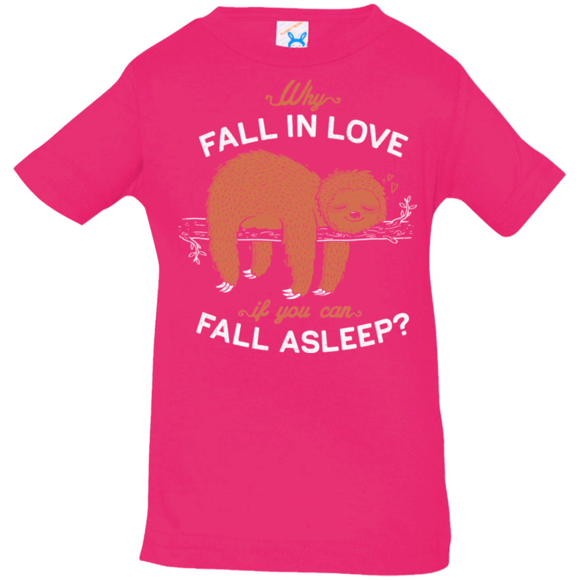 T-Shirts Hot Pink / 6 Months Fall Asleep Infant Premium T-Shirt