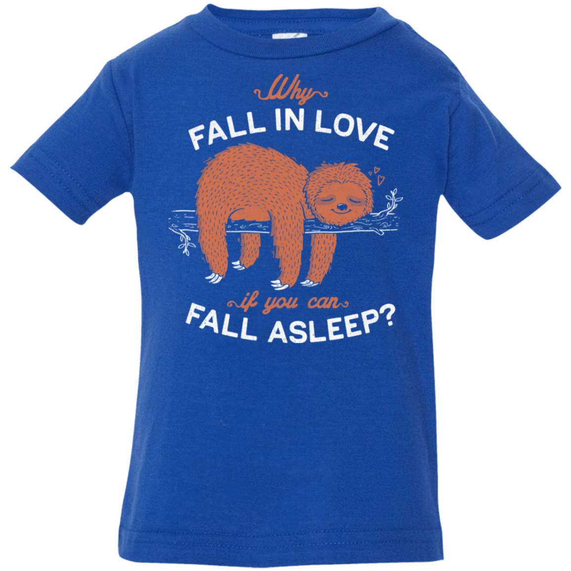 T-Shirts Royal / 6 Months Fall Asleep Infant Premium T-Shirt