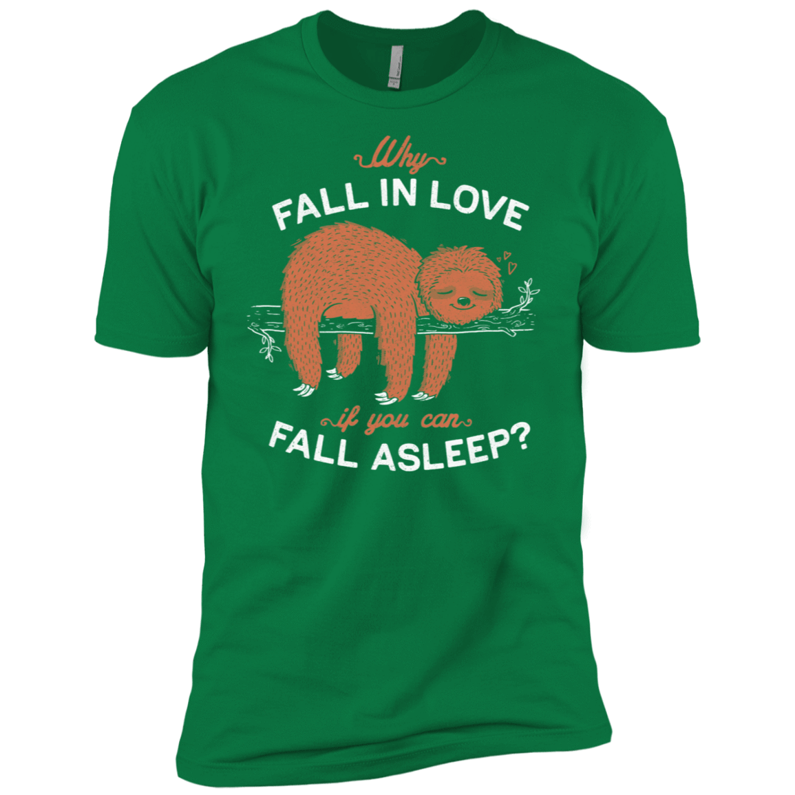 T-Shirts Kelly Green / X-Small Fall Asleep Men's Premium T-Shirt