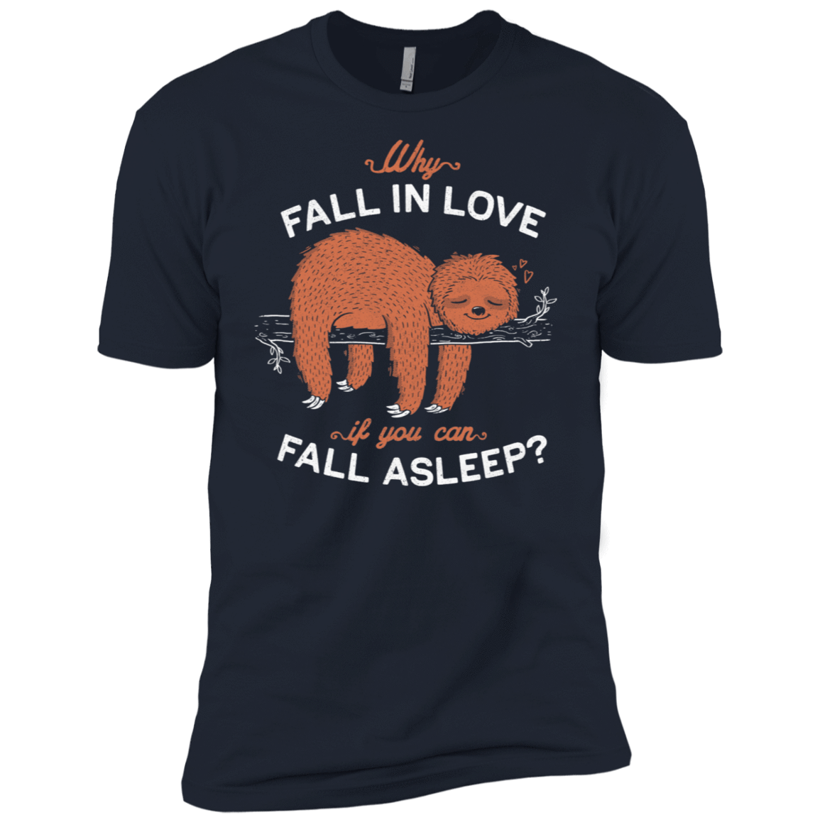 T-Shirts Midnight Navy / X-Small Fall Asleep Men's Premium T-Shirt