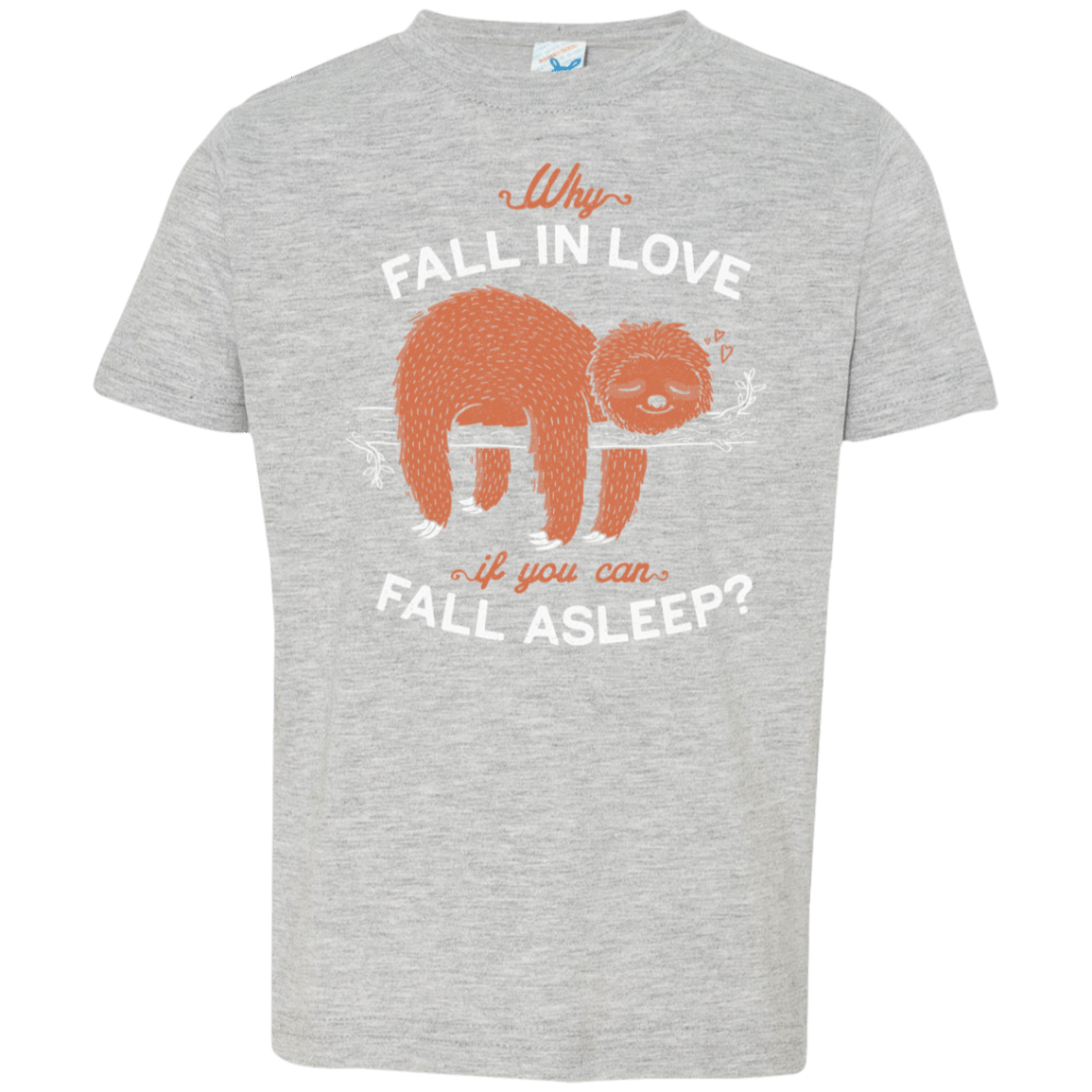 T-Shirts Heather Grey / 2T Fall Asleep Toddler Premium T-Shirt