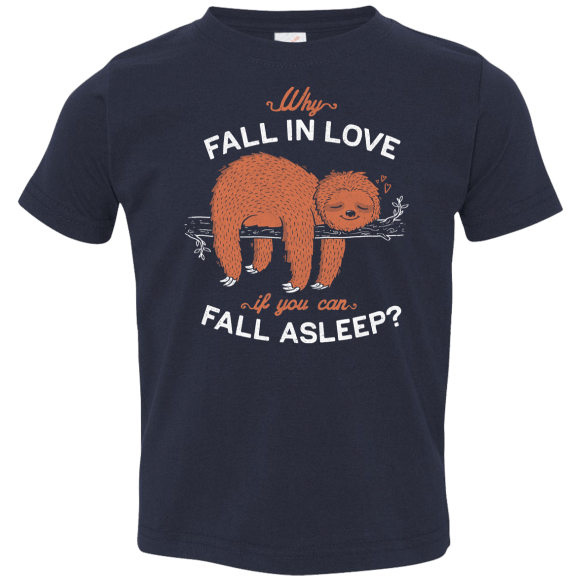T-Shirts Navy / 2T Fall Asleep Toddler Premium T-Shirt