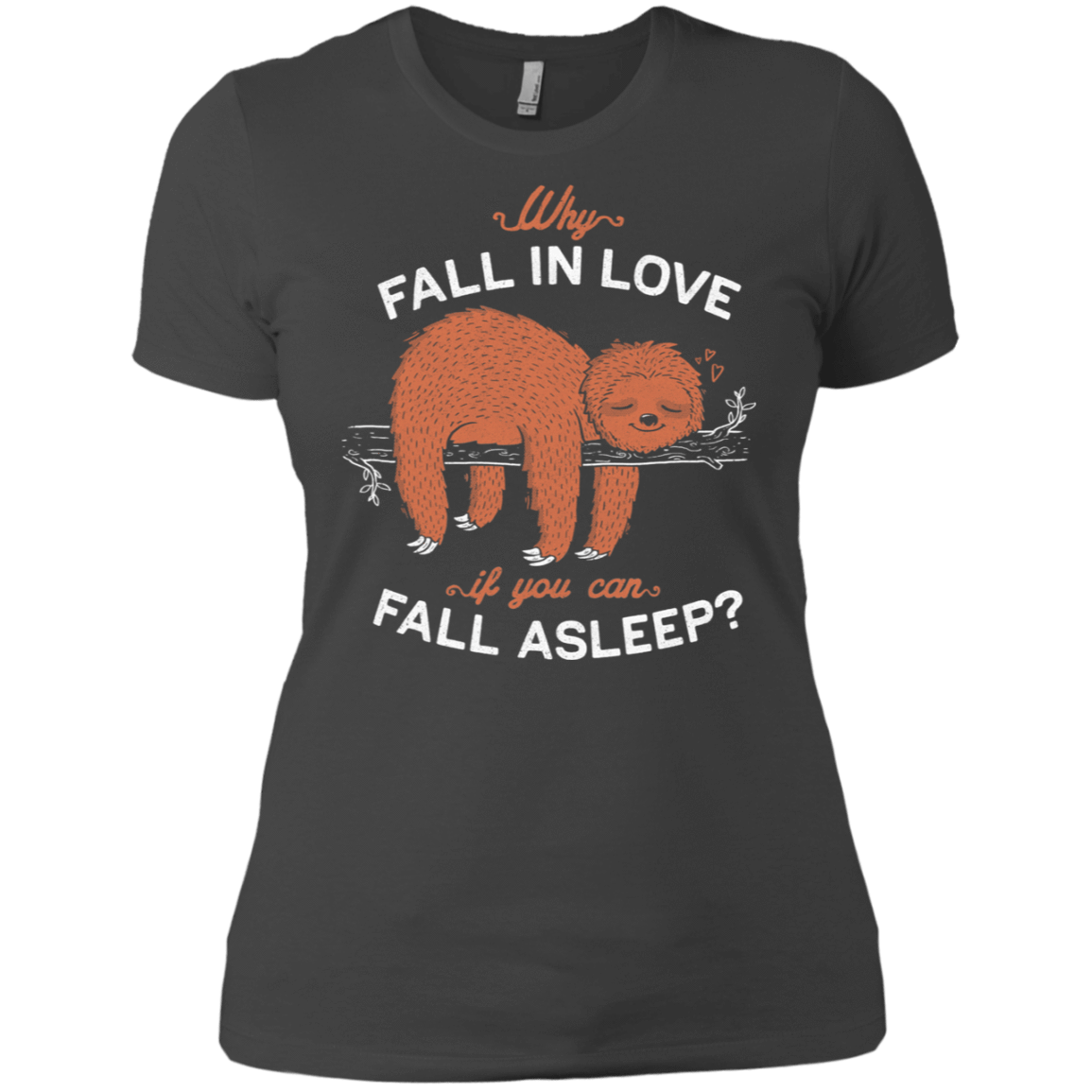 T-Shirts Heavy Metal / X-Small Fall Asleep Women's Premium T-Shirt