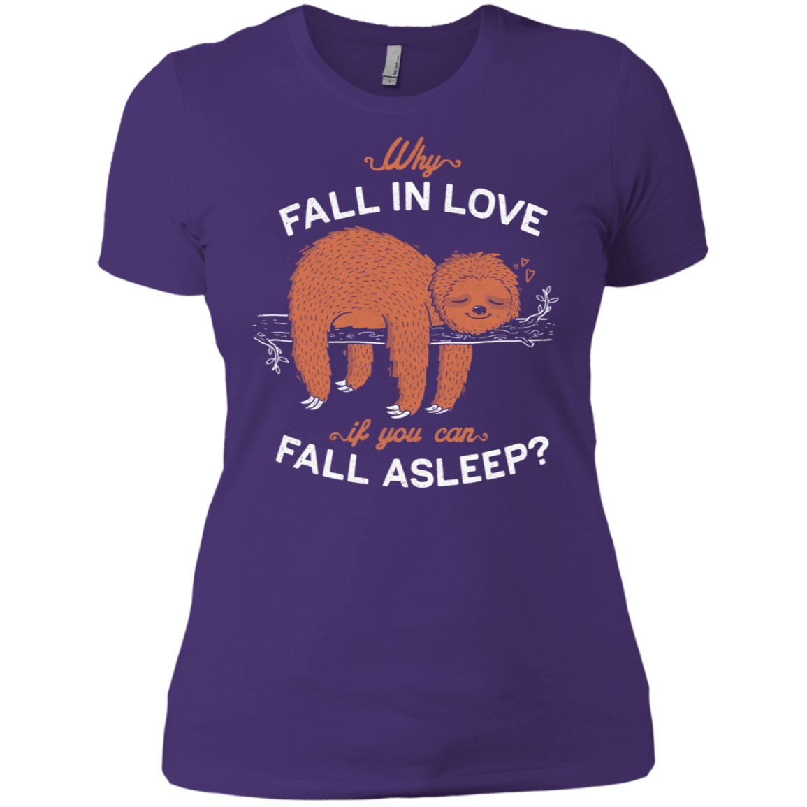 T-Shirts Purple Rush/ / X-Small Fall Asleep Women's Premium T-Shirt