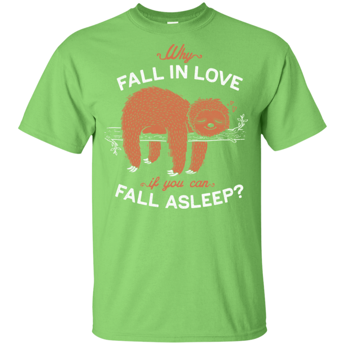 T-Shirts Lime / YXS Fall Asleep Youth T-Shirt