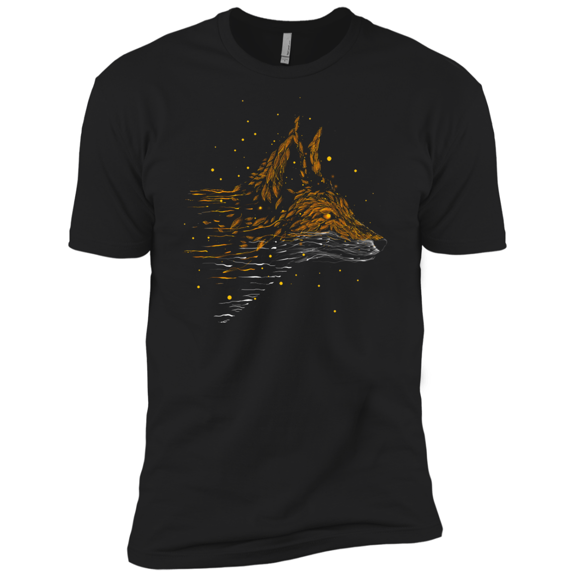 T-Shirts Black / X-Small Falling in Leaves Men's Premium T-Shirt
