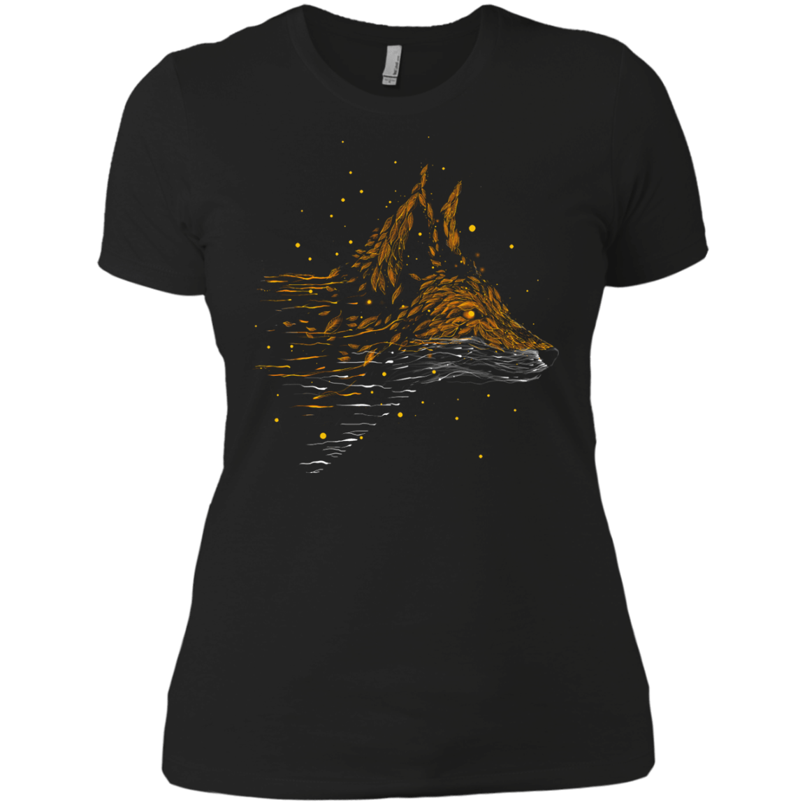 T-Shirts Black / X-Small Falling in Leaves Women's Premium T-Shirt