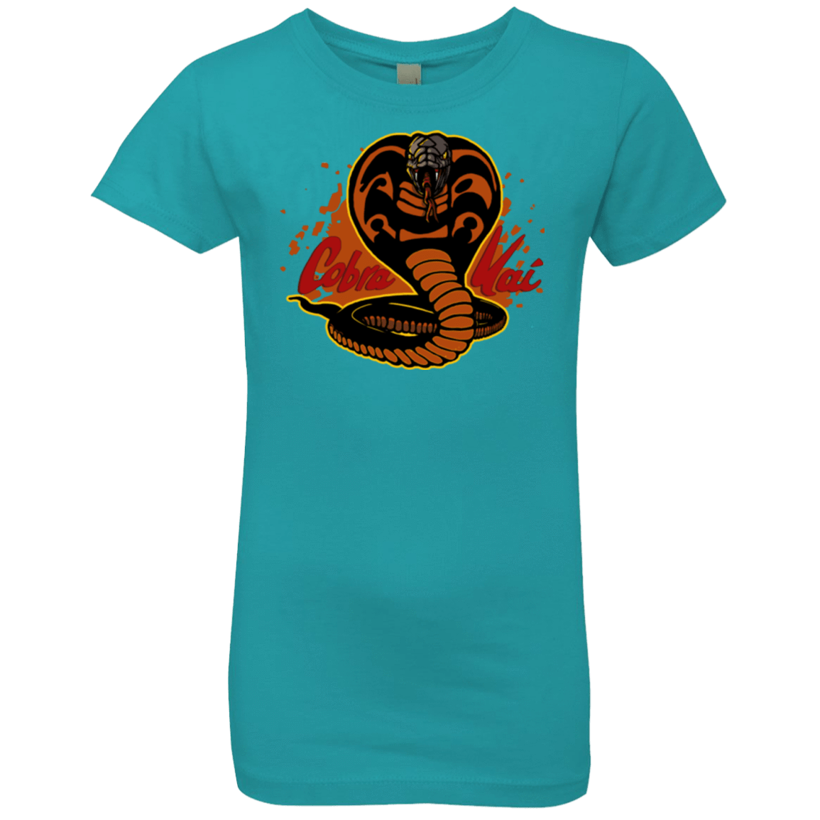 T-Shirts Tahiti Blue / YXS Familiar Reptile Girls Premium T-Shirt