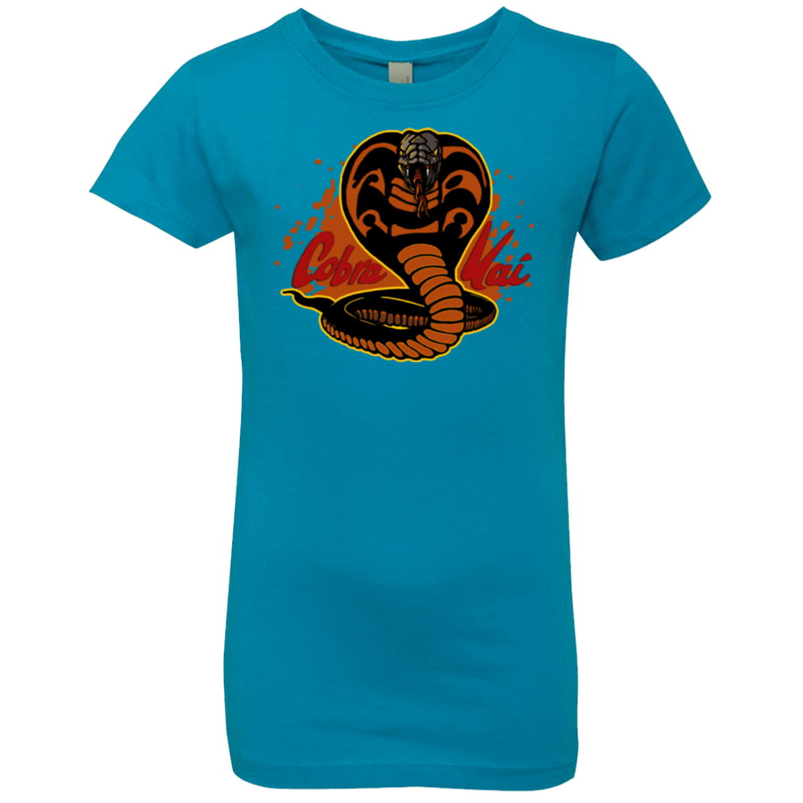 T-Shirts Turquoise / YXS Familiar Reptile Girls Premium T-Shirt