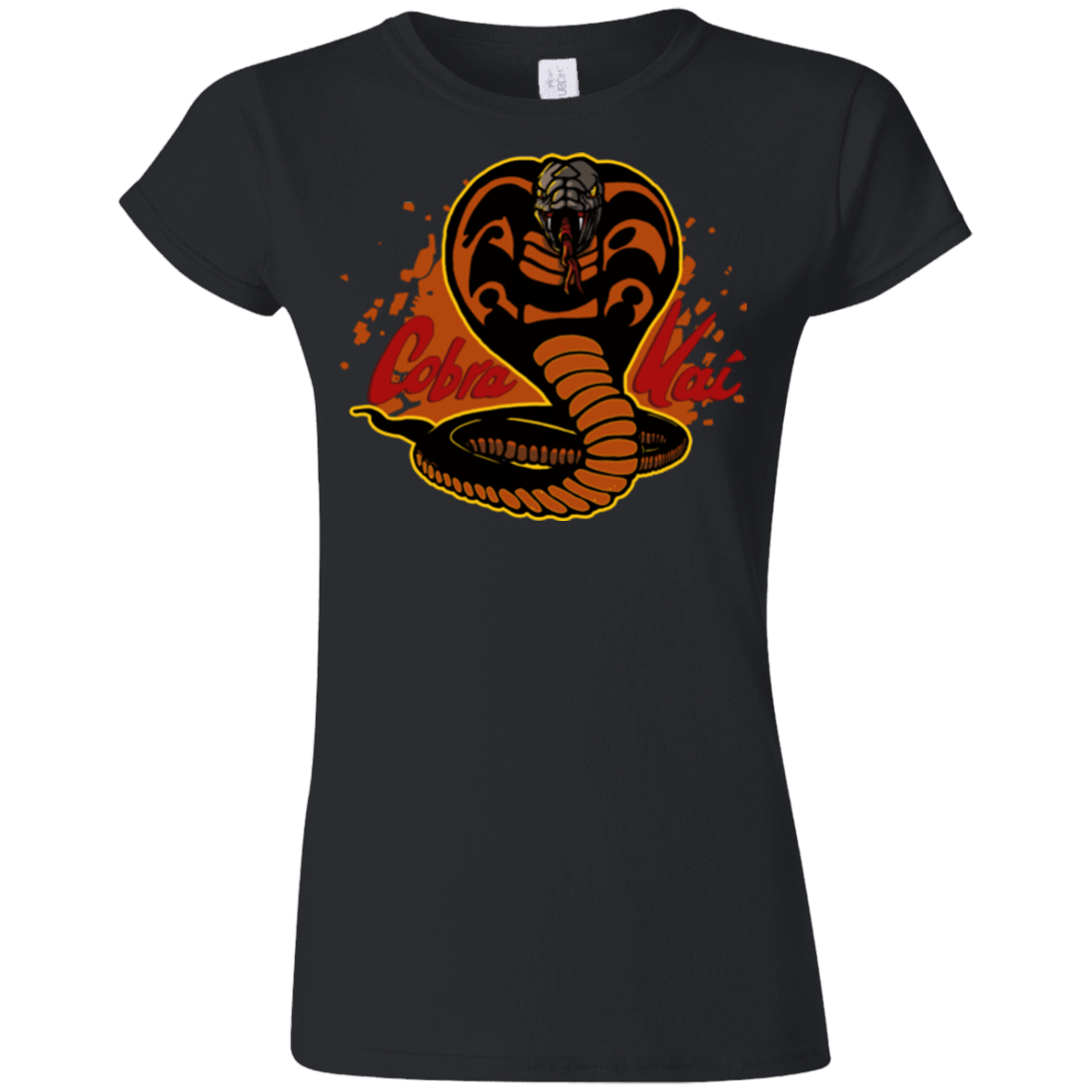 T-Shirts Black / S Familiar Reptile Junior Slimmer-Fit T-Shirt
