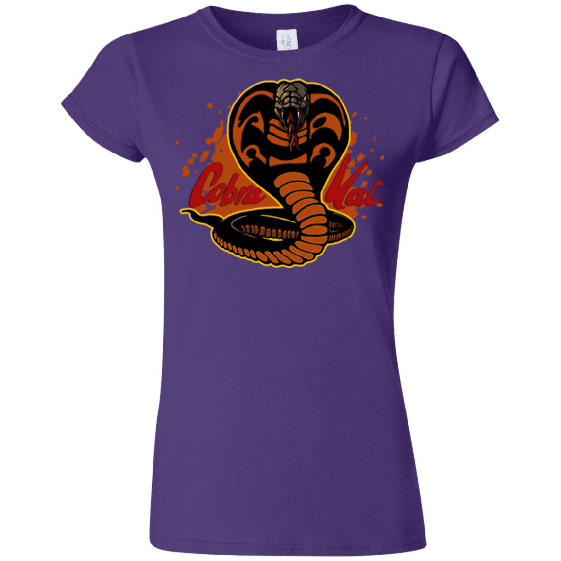 T-Shirts Purple / S Familiar Reptile Junior Slimmer-Fit T-Shirt