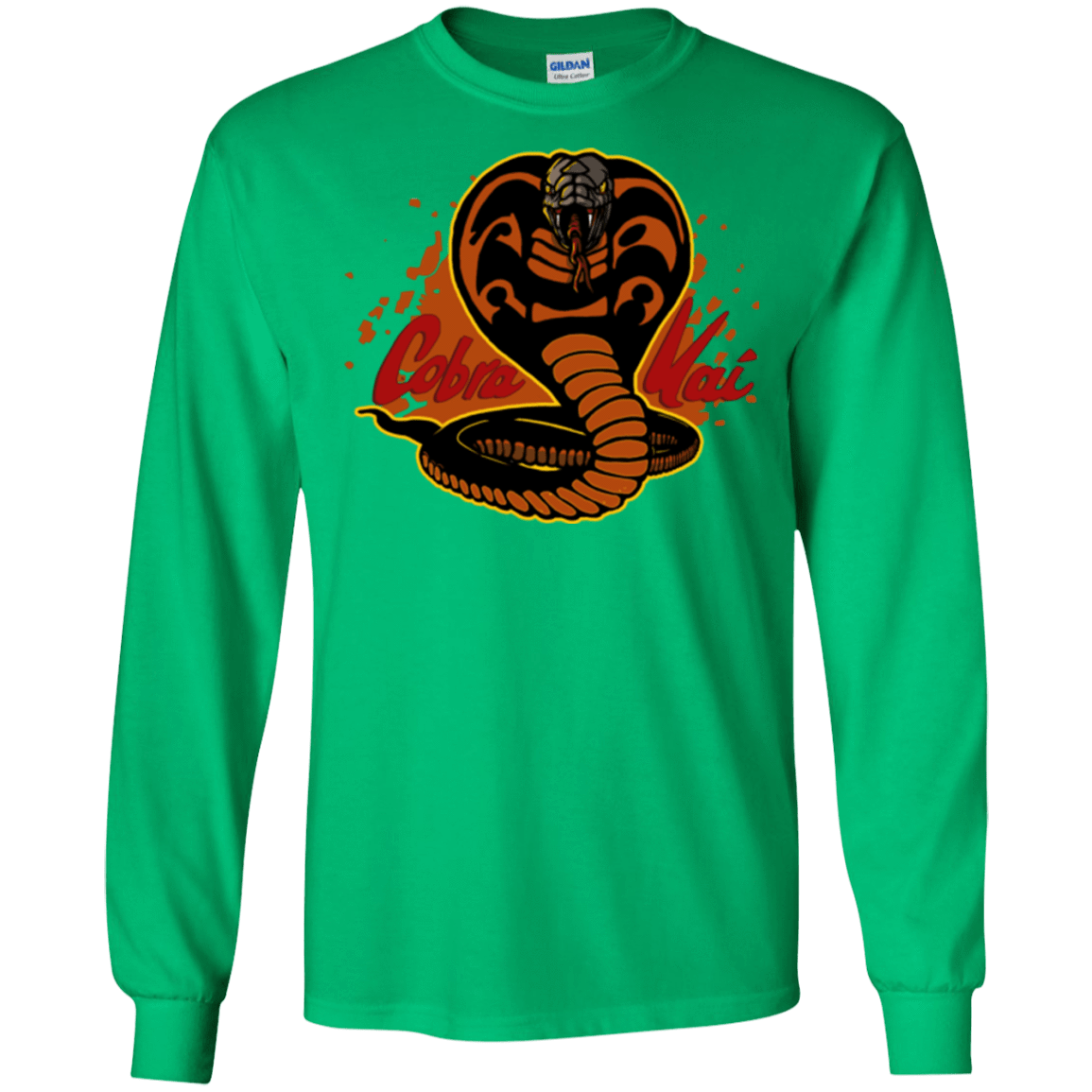 T-Shirts Irish Green / S Familiar Reptile Men's Long Sleeve T-Shirt
