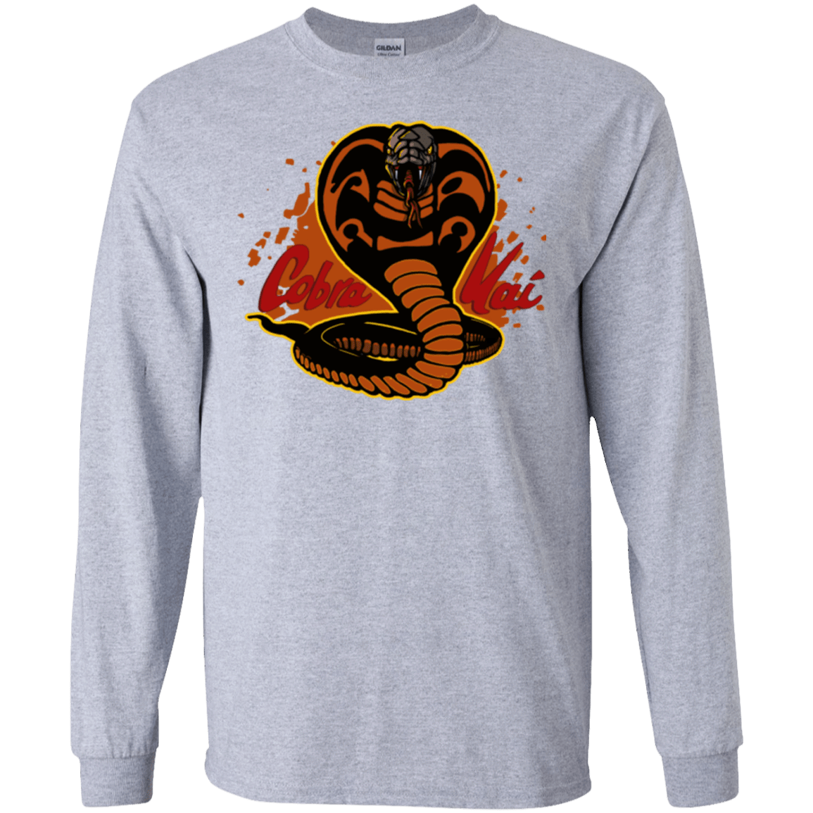 T-Shirts Sport Grey / S Familiar Reptile Men's Long Sleeve T-Shirt