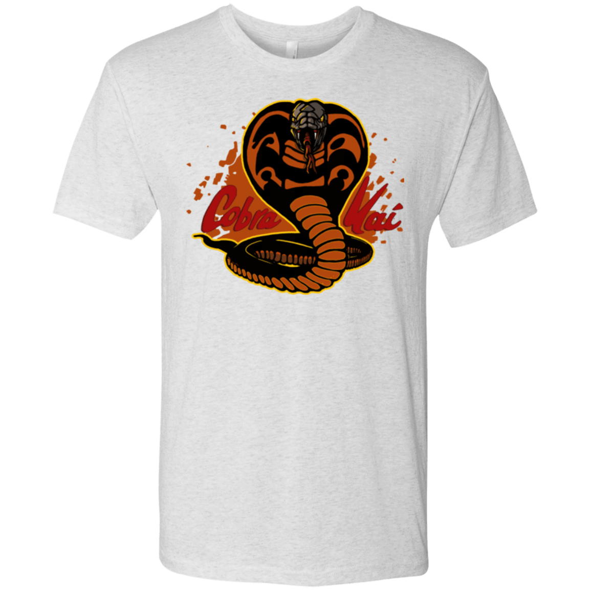 T-Shirts Heather White / S Familiar Reptile Men's Triblend T-Shirt