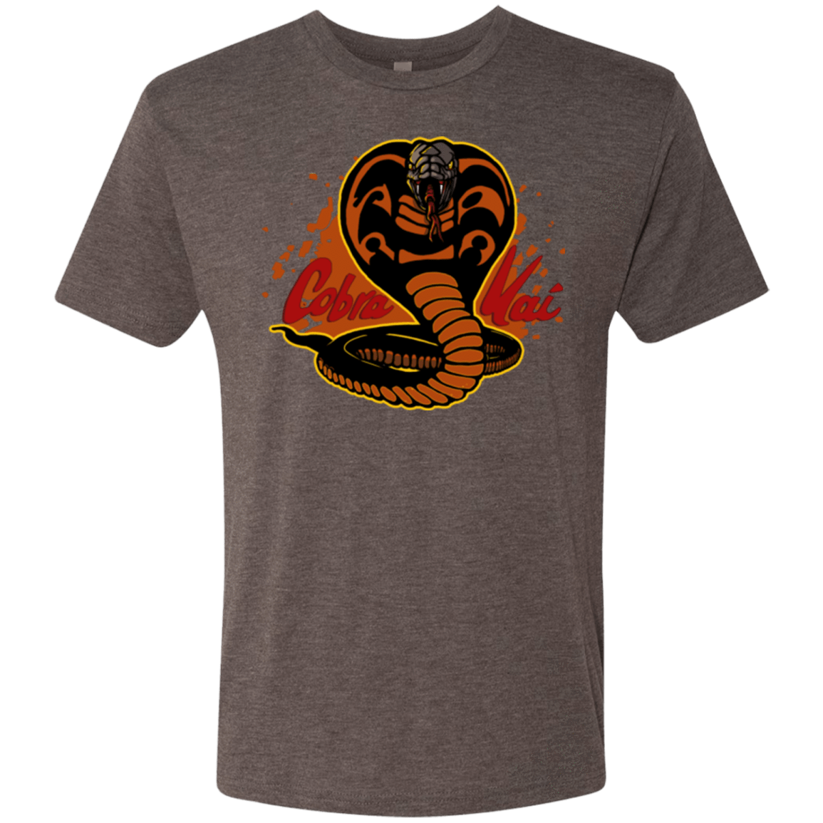 T-Shirts Macchiato / S Familiar Reptile Men's Triblend T-Shirt