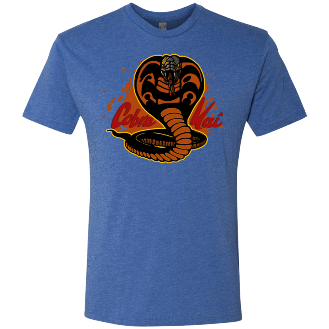 T-Shirts Vintage Royal / S Familiar Reptile Men's Triblend T-Shirt