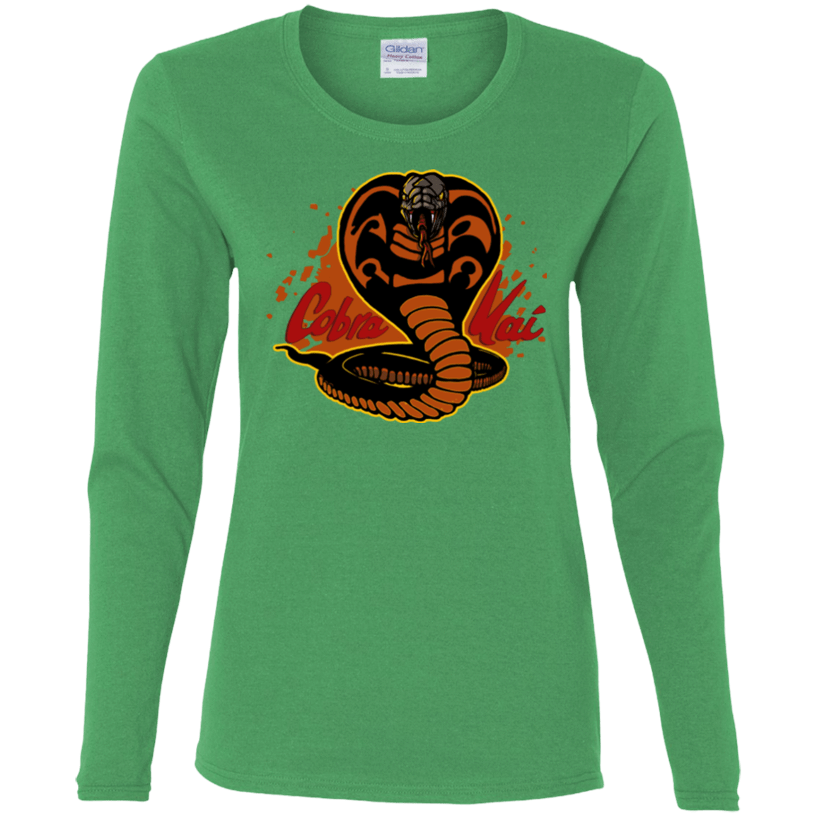 T-Shirts Irish Green / S Familiar Reptile Women's Long Sleeve T-Shirt