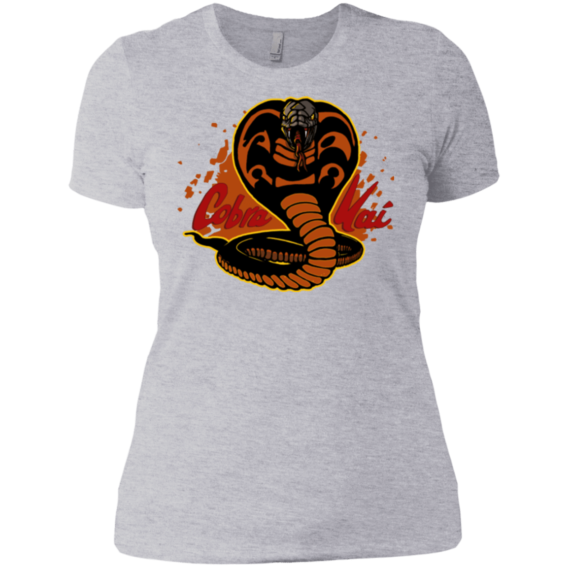 T-Shirts Heather Grey / X-Small Familiar Reptile Women's Premium T-Shirt