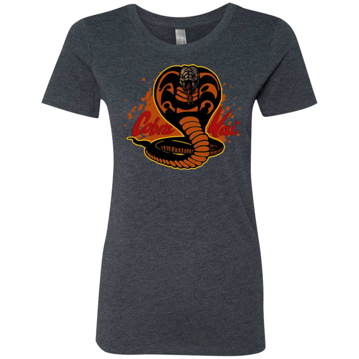 T-Shirts Vintage Navy / S Familiar Reptile Women's Triblend T-Shirt