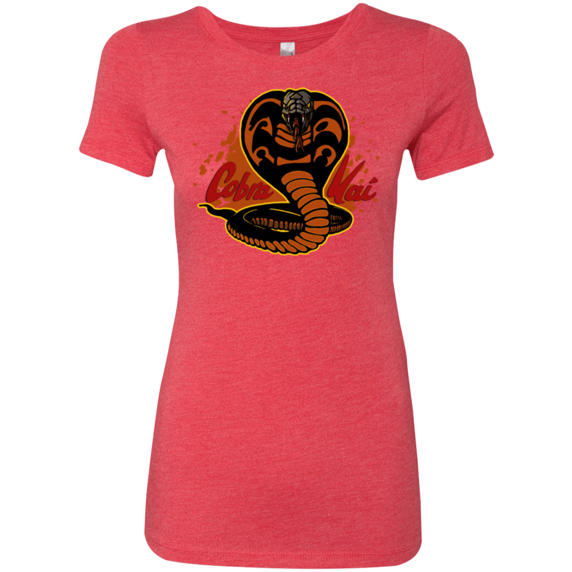 T-Shirts Vintage Red / S Familiar Reptile Women's Triblend T-Shirt