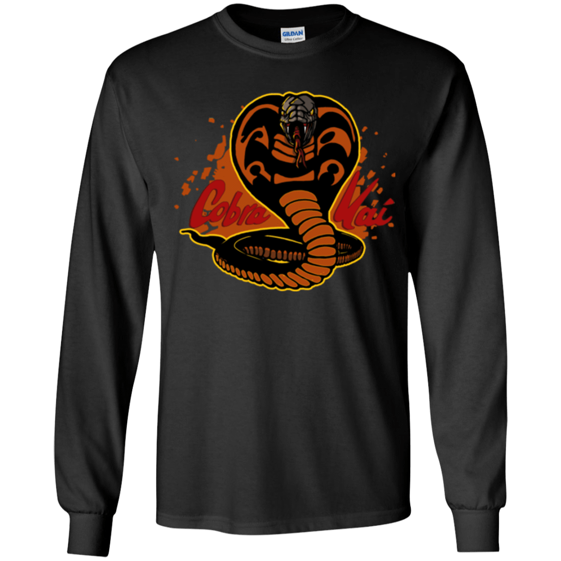 T-Shirts Black / YS Familiar Reptile Youth Long Sleeve T-Shirt