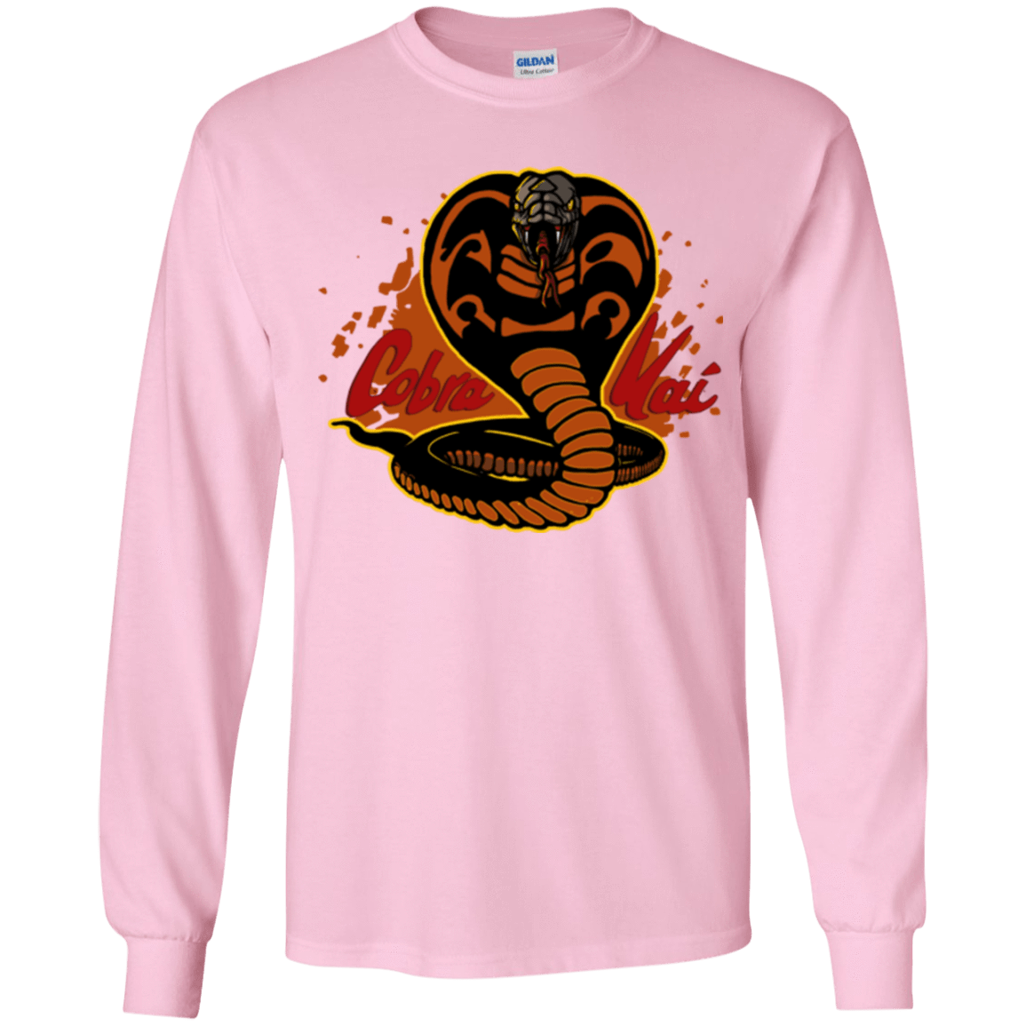 T-Shirts Light Pink / YS Familiar Reptile Youth Long Sleeve T-Shirt