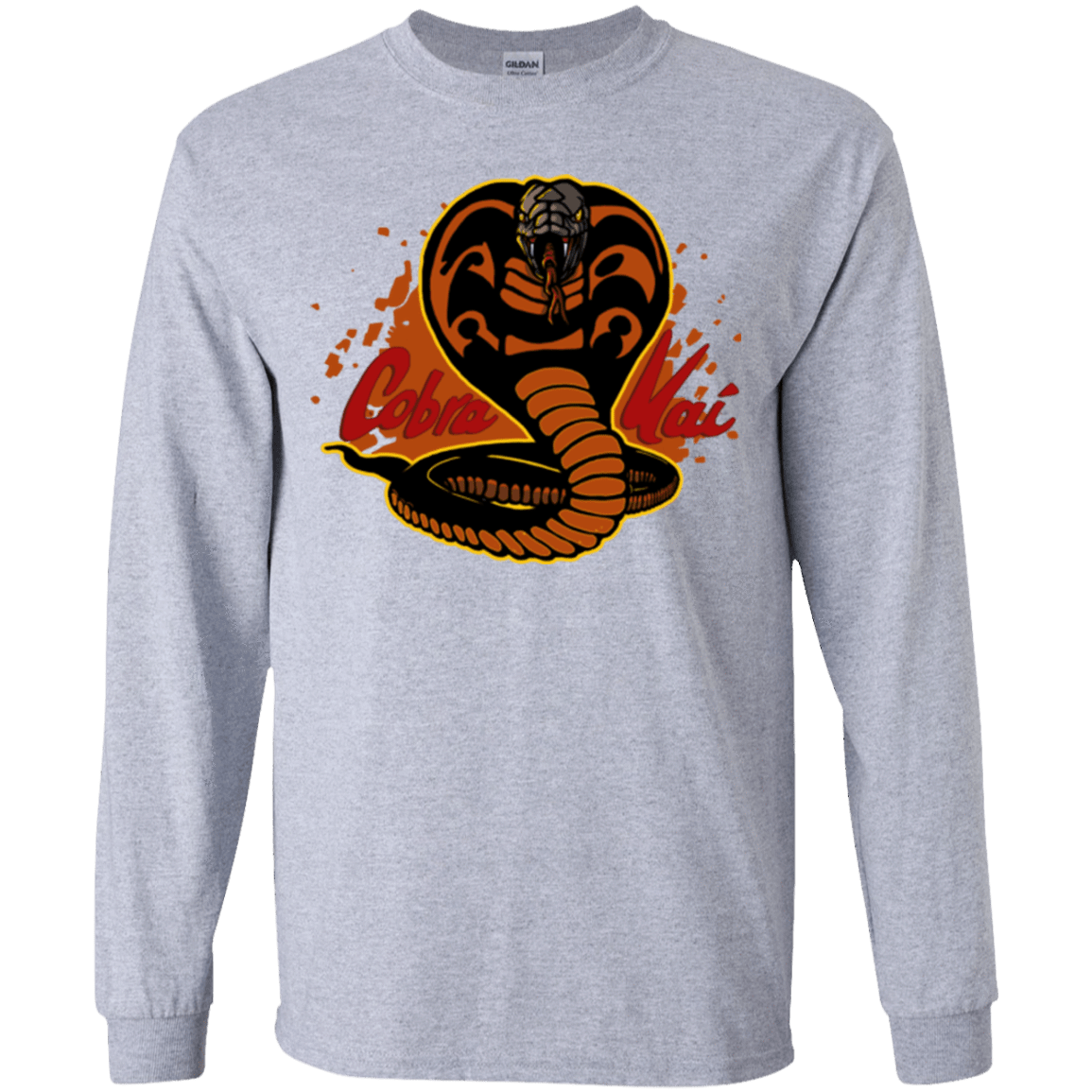 T-Shirts Sport Grey / YS Familiar Reptile Youth Long Sleeve T-Shirt