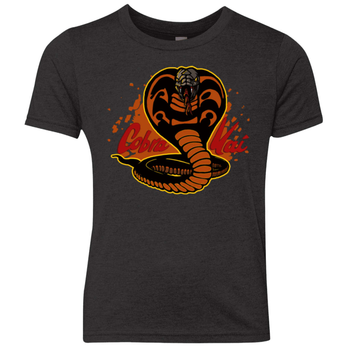 T-Shirts Vintage Black / YXS Familiar Reptile Youth Triblend T-Shirt