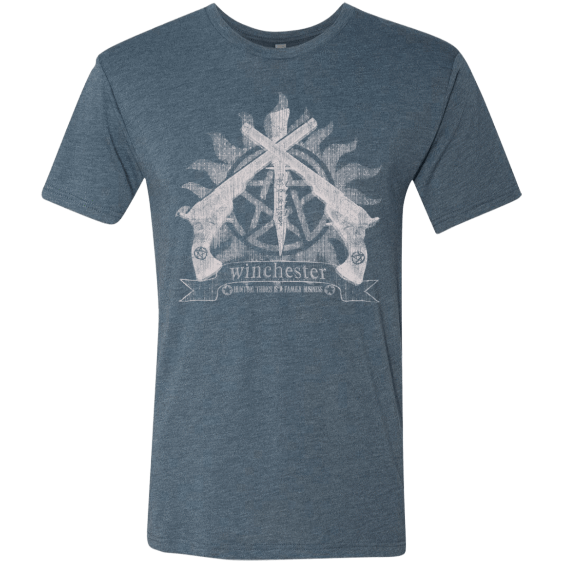 T-Shirts Indigo / S Family Business Men's Triblend T-Shirt