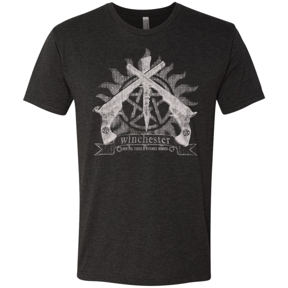 T-Shirts Vintage Black / S Family Business Men's Triblend T-Shirt