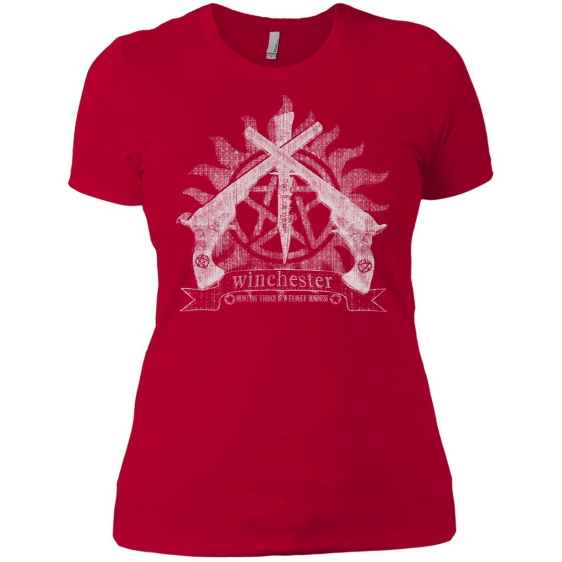 T-Shirts Red / X-Small Family Business Women's Premium T-Shirt