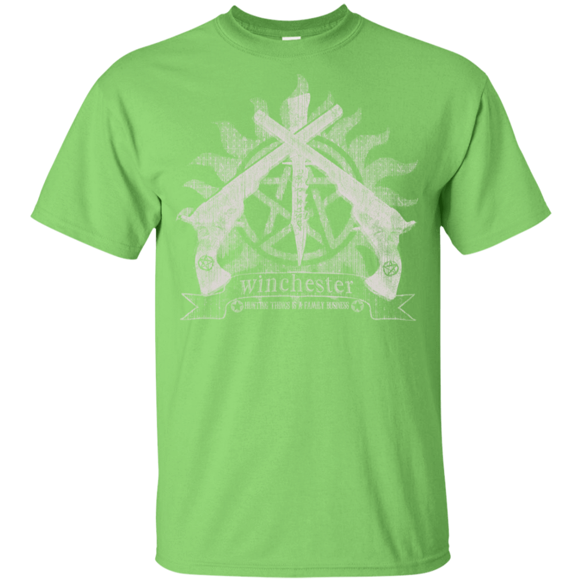 T-Shirts Lime / YXS Family Business Youth T-Shirt