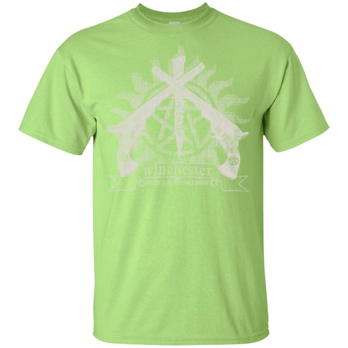 T-Shirts Mint Green / YXS Family Business Youth T-Shirt