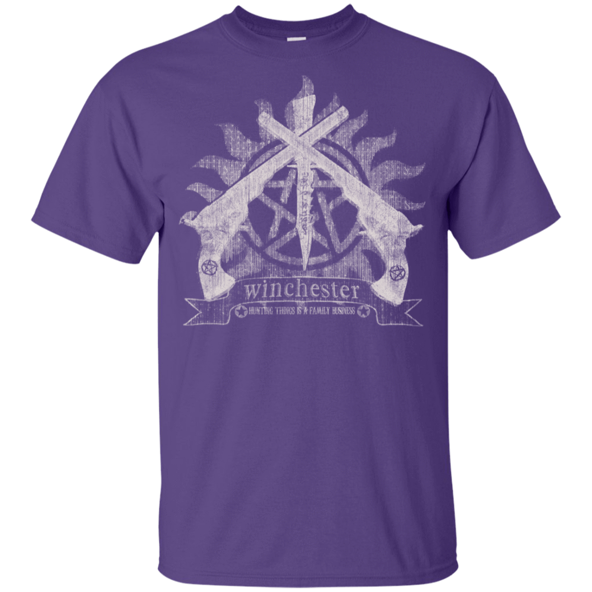 T-Shirts Purple / YXS Family Business Youth T-Shirt