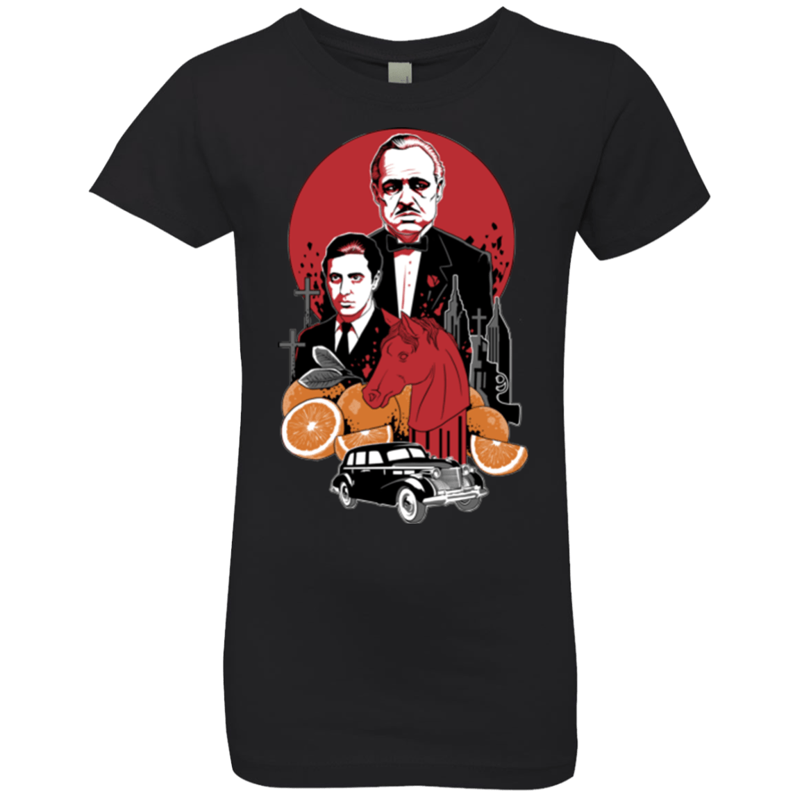 T-Shirts Black / YXS Family Cursed Girls Premium T-Shirt