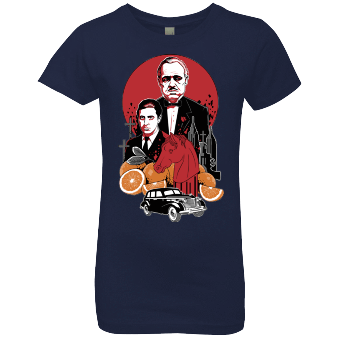 T-Shirts Midnight Navy / YXS Family Cursed Girls Premium T-Shirt