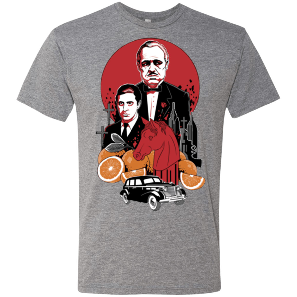 T-Shirts Premium Heather / Small Family Cursed Men's Triblend T-Shirt