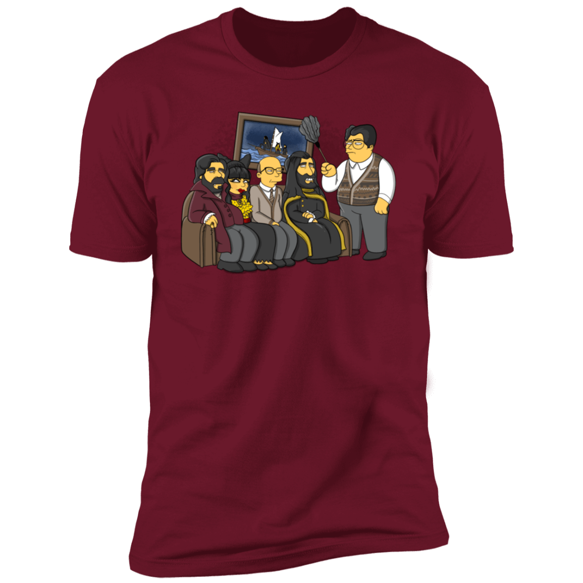 T-Shirts Cardinal / S Family photo...but not you Guillermo Men's Premium T-Shirt